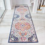 Halcyon Distressed Faded Persian Styled Multi Colour Runner