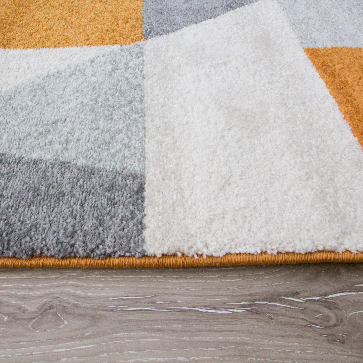 Modern On-trend Terracotta & Grey Geometric Abstract Rug - Rio Modern On-trend Terracotta & Grey Geometric Abstract Rug - Rio