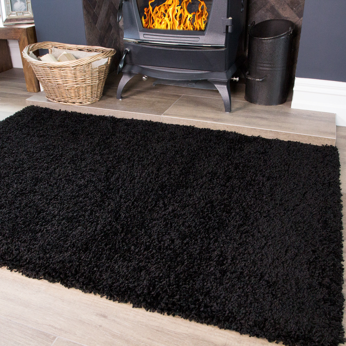 vancouver-black-donnas-2_1 Dark Black Soft Shaggy Rug