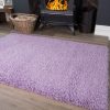 Violet Purple Soft Shaggy Rug - Vancouver