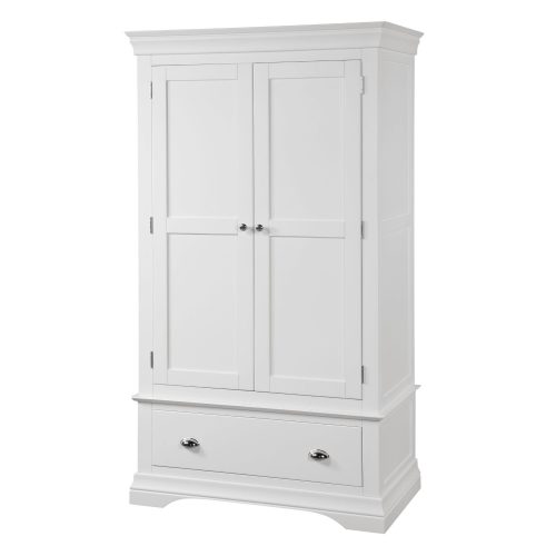 Double Wardrobe with Drawer