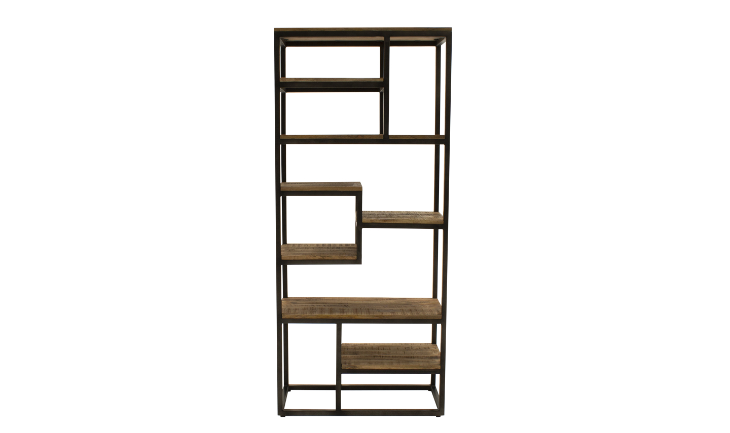 Savannah Bookcase Tall Slim - Straight
