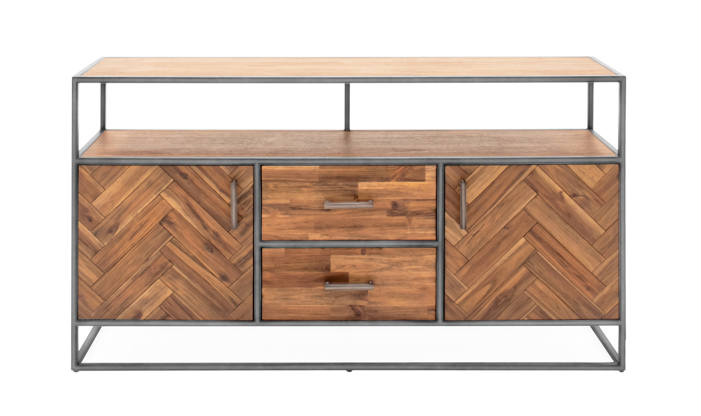 Vanya Sideboard Light Brown Straight